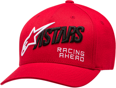 ALPINESTARS Title Hat - Red - Small/Medium 12108106030SM