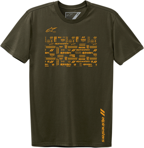 ALPINESTARS Chaotic T-Shirt - Military - 2XL 1230721096902X