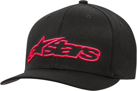 ALPINESTARS Blaze Flexfit® Hat -  Black/Red - Large/XL 1039810051030LX