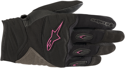 ALPINESTARS Stella Shore Gloves - Black/Pink  - XS 3516318-1039-XS