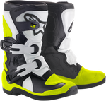 ALPINESTARS Youth Tech 3S Boots - Black/White/Yellow - US 12 2014518-125-12