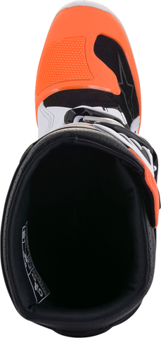 ALPINESTARS Tech 7S Boots - Black/Orange/White - US 2 2015017-1241-2