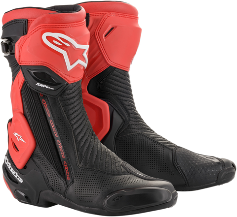 ALPINESTARS SMX+ Vented Boots - Black/Red - US 7.5 / EU 41 2221119-13-41