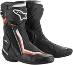 ALPINESTARS SMX+ Vented Boots - Black/White/Red - US 8 / EU 42 2221119-1231-42