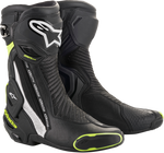 ALPINESTARS SMX+ Vented Boots - Black/White/Yellow - US 5 / EU 38 2221119-125-38