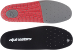ALPINESTARS Tech 7 Footbed - Gray/Red - Size 8 25FUT74-933-8