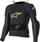 ALPINESTARS Youth Bionic Plus Protection Jacket - Black/Yellow Fluo - S/M 6545620-155-S/M