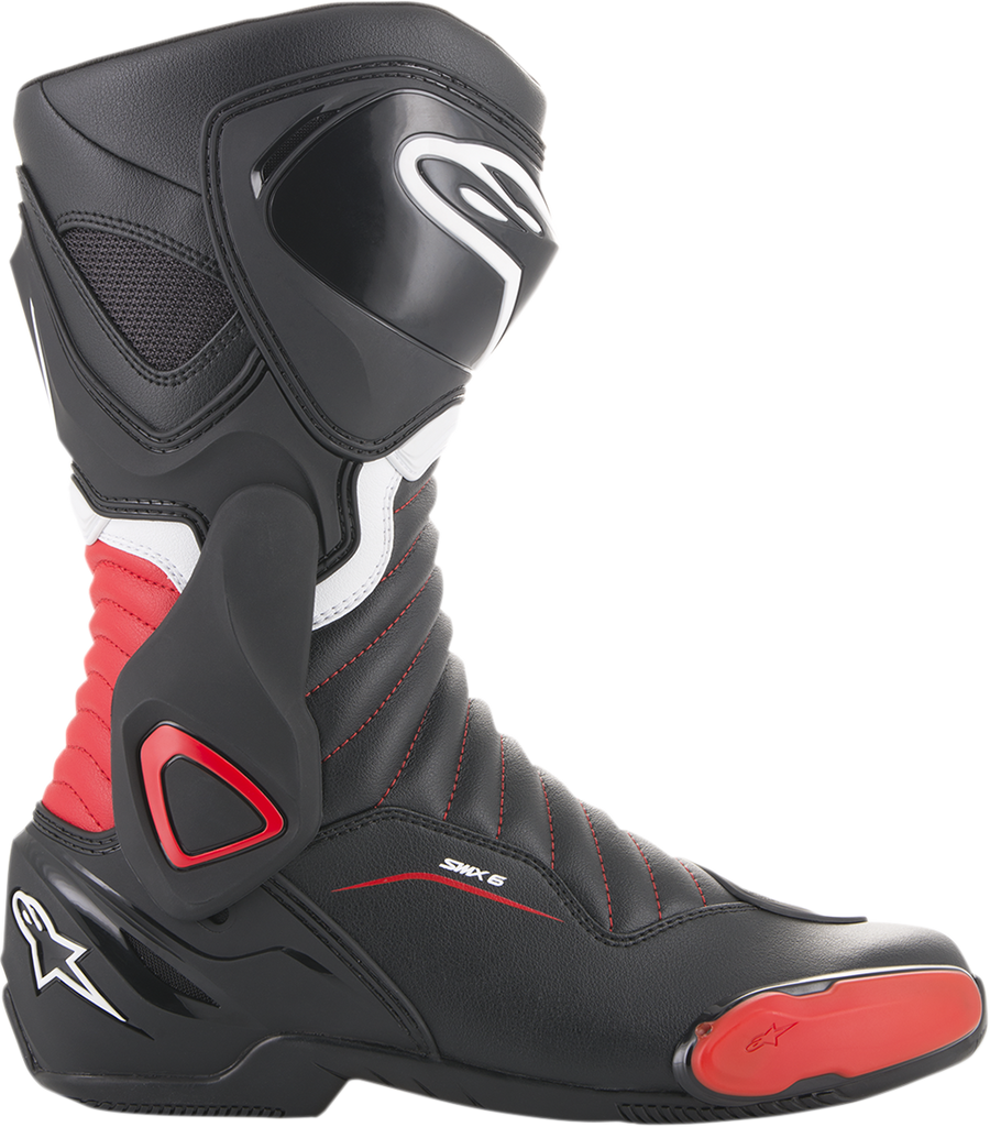 ALPINESTARS SMX-6 v2 Boots - Black/Red - US 6.5 / EU 40