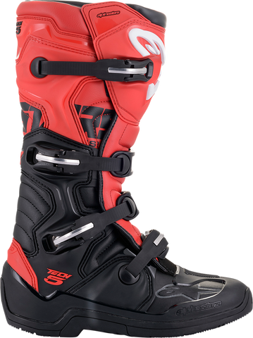 ALPINESTARS Tech 5 Boots - Black/Red- US 13 2015015-13-13