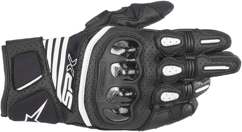 ALPINESTARS SPX AC V2 Gloves - Black - Small 3567319-10-S