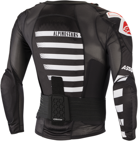 ALPINESTARS Sequence Protection Jacket - Long Sleeve - Black/White/Red - Large 6505619-123-L