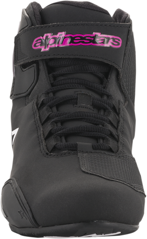 ALPINESTARS Women's Sektor Shoes - Black/Pink - US 9 251571910399