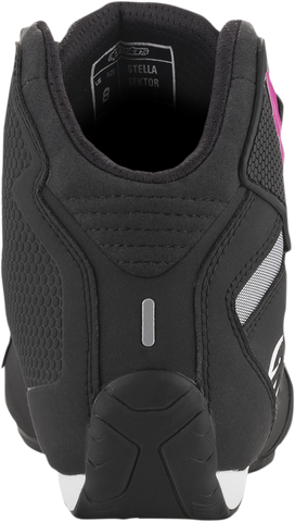 ALPINESTARS Women's Sektor Shoes - Black/Pink - US 8 251571910398