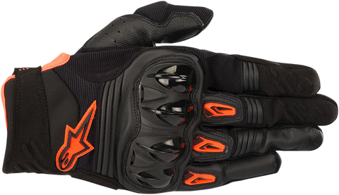 ALPINESTARS Megawatt Gloves - Black/Orange - Small 3565018-1056-SM