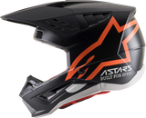 ALPINESTARS SM5 Helmet - Compass - Matte Black/Orange Fluo - XL 8303321-1149-X