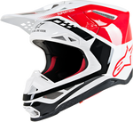 ALPINESTARS Supertech M8 Helmet - Triple - MIPS - Red/White Glossy - 2XL 8301319-3182-2X