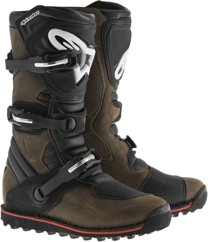 ALPINESTARS Tech-T Boots - Brown/Black - US 10 2004017-818-10