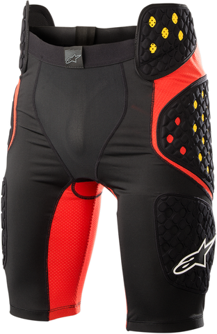 ALPINESTARS Sequence Pro Shorts - Black/Red - Medium 6507718-13-M