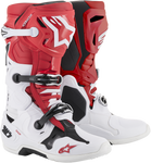 ALPINESTARS Tech 10 Boots - Red/White/Black - US 7 2010019-321-7