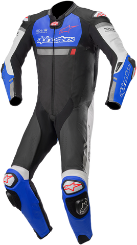 ALPINESTARS Missile Ignition 1-Piece Leather Suit - Black/Blue/White - US 48 / EU 58 3150120-1727-58