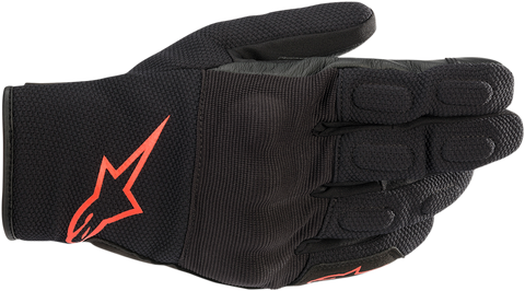 ALPINESTARS S-MAX Drystar® Gloves - Black/Red - Large 3527620-1030-L