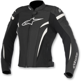 ALPINESTARS Stella GP Plus v2 Airflow Leather Jacket - Black/White - US 14 / EU 50 3110617-12-50