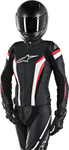 ALPINESTARS Stella GP Plus v2 Airflow Leather Jacket - Black/White/Red - US 12 / EU 48 3110617-123-48