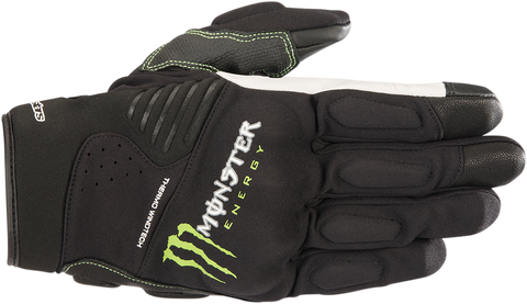 ALPINESTARS Force Gloves - Black/Green - Small 3566818-16-S
