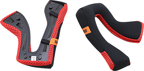 ALPINESTARS SM5 Cheek Pads - +5 mm - Gray - XL 8960221-11-XL