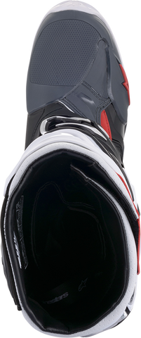 ALPINESTARS Tech 10 Supervented Boots - Black/White/Gray/Red - US 7 2010520-1213-7