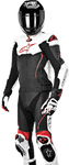 ALPINESTARS Atem v3 2-Piece Leather Suit - Black/White/Red - US 48 / EU 58 3166515-123-58