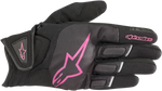 ALPINESTARS Stella Atom Gloves - Black/Pink - Medium 3594018-1039-M