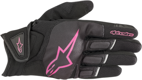 ALPINESTARS Stella Atom Gloves - Black/Pink - Medium 3594018-1039-M