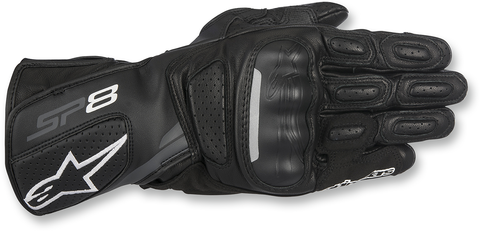 ALPINESTARS SP-8 V2 Gloves - Black/Gray - 2XL 3558317-111-2X