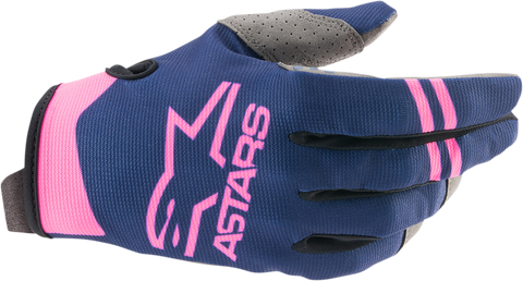 ALPINESTARS Radar Gloves - Blue/Pink - 2XL 3561821-7030-2X