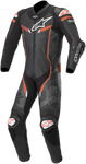 ALPINESTARS GP Pro v2 1-Piece Suit - Black/Charcoal/Red - US 46 / EU 56 3155019-994-56