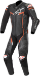 ALPINESTARS GP Pro v2 1-Piece Suit - Black/Charcoal/Red - US 48 / EU 58 3155019-994-58