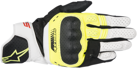 ALPINESTARS SP-5 Gloves - Black/Yellow/White - 2XL 3558517-158-2X