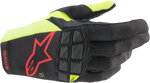 ALPINESTARS Racefend Gloves - Black/Yellow/Red - 2XL 3563521-1538-2X