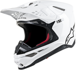 ALPINESTARS Supertech M10 Helmet - MIPS - White Glossy - Medium 8300319-2180-MD