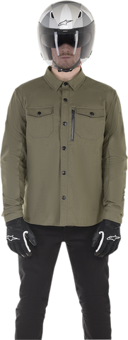ALPINESTARS Newman Shirt jacket Green 4XL 4300120-608-4X