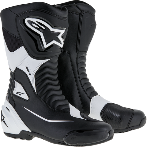 ALPINESTARS SMX-S Boots - Black/White - US 6.5 / EU 40 2223517-12-40