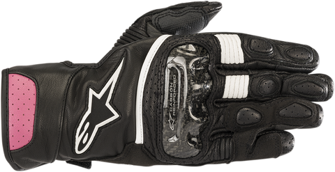 ALPINESTARS Stella SP-2 V2 Gloves - Black/Pink - XS 3518218-1039-XS