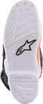 ALPINESTARS Tech 7S Boots - Black/Orange/White - US 7 2015017-1241-7