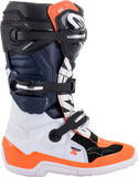 ALPINESTARS Tech 7S Boots - Black/Orange/White - US 2 2015017-1241-2