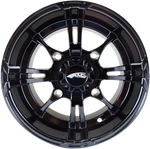AMS Roll'n 108 Wheel - Front - Black - 14x8 - 4/156 0230-0859
