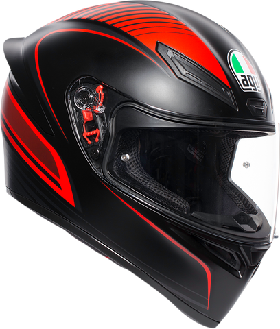 AGV K-3 SV Warmup Black/Red