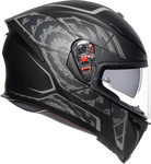 AGV K5 S Helmet - Tornado - Black/Silver - XL 210041O2MY00510