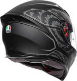 AGV K5 S Helmet - Tornado - Black/Silver - MS 210041O2MY00506