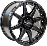 AMS Roll'n 105 Wheel - Front/Rear - Black - 15x7 - 4/110 - 5+2 5706-046AS